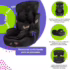 Cosco Kids, Cadeirinha Progress, 0 a 36kg, Preto