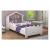 Cama Casinha Infantil com Colchão Incluso Castelo Menina Montessoriana Quarto Temático Seguro e Confortável