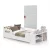 Cama Infantil Montessoriana Aconchego Com Colchão E Sapateira