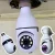 💥 Camera Segurança Panoramica Lampada Wifi Espia C/rastreio Orbitronic