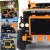 😍 Caminhão Basculante (Laranja) R/C Eletrico 12V Bandeirante