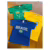 Camiseta Infantil juvenil Brasil Azul Verde Amarela roupa de Torcida Menino e Menina copa