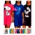 Camisola Camisão de Personagem Feminino Desenhos Divertidos Manga Curta Adulto