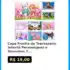 Mochila Rodinha G Escolar Infantil Mickey Mouse Disney Cor Azul Com Verde