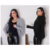 Capa Poncho Blusa Feminina em Tricot Manga Longa Outono/Inverno