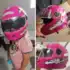 CAPACETE FECHADO PRO TORK LIBERTY FOR KIDS SOLID AZUL TAM. 54 VIS. DOURADA