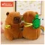 Capivara Simulação De Pelúcia Capibara Anime Brinquedo Fofo Boneca Animais Macia Presente De Ação De Graças De Natal