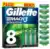 Carga para Aparelho de Barbear para Pele Sensível Gillette Mach3 Sensitive 8 Unidades