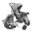 Carinho + Bebê Conforto – Cosco Kids, Travel System Reverse, Cinza Rajado