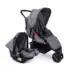 Multikids Baby Carrinho Passeio Flick 0-15Kg Preto Bb444