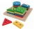 Carlu Brinquedos – Prancha de Seleção Pequena Jogo Educativo, 3+ Anos, 16 Peças