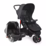 Carrinho + Bebê conforto – Cosco Kids, Travel System Toffy, Preto Absoluto