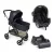 carrinho Bebê Conforto Moisés Napoli Travel System Galzerano Cor Preto