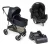 Carrinho Bebê Conforto Moisés Napoli Travel System Galzerano Cor Preto