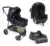 Carrinho Bebê Conforto Moisés Napoli Travel System Galzerano Cor Preto