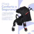 🛍 Kit Alimentaçao Bebe Silicone Ventosa Introdução Alimentar Azul-aço
