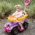 Carrinho Com Chassis Jip Jip Maral Rosa