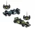Carrinho com Controle Remoto sem Fio Racing Recarregável 4 Funções, DM Toys