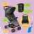 Carrinho Compacto Spy 0-15kg Cinza Multikids Baby – BB425