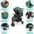 Carrinho de Bebê 3 Rodas Confort Até 15 Kg Bibi Joy (Verde)