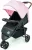 CARRINHO DE BEBÊ 3 RODAS CONFORT ATÉ 15KG BIBI JOY (ROSA)