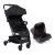 Carrinho De Bebê + Bebê Conforto Voyage Yupi Duo 0 a 15kg,  Preto