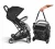 Carrinho de Bebe Compacto 0-15 Kg Oppa Preto e Cinza Litet – BB465