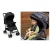 Carrinho de Bebê Cosco Kids, Bross, Preto Estrela