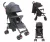 Carrinho de Bebê Guarda Chuva LINK Até 15kgs (Preto) Maxi Baby