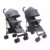 Carrinho De Bebê Guarda Chuva Modo Berço Link Maxi Baby