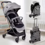 Carrinho de Bebê Minny – Cosco Kids, Cinza Mescla