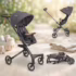 😍 Burigotto Protege Reclinável Cadeira para Auto, Mesclado Cinza, 15-36 kg (Grupos 2 e 3)