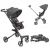 Carrinho de Bebe Spider – Kiddo (Preto)