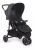 Carrinho De Bebê Toffy Preto Absoluto, 3 Rodas, Leve, Prático, Moderno E Confortável Com Assento Ajustável, Capota Com Visor, Cinto De 5 Pontos E Cesto De 5kg – Cosco Kids