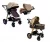 Carrinho de bebê travel system Premium Golden Club Baby