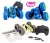 Carrinho de Controle Remoto Quick Run Car 4X4