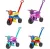Carrinho de Passeio e Pedal Infantil Triciclo Kemotoca