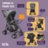 Cadeirinha infantil para carro Litet Mass