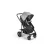 Carrinho De Passeio Para Bebê Com Berço Moíses Beyond Multikids Cinza – Bb429