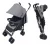 Carrinho De Passeio Para Bebê Park Até 15kgs – Voyage – Cinza