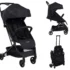 Carrinho de bebê 3 rodas Graco FastAction Fold Jogger Click Connect