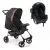 Carrinho Romano Travel System Preto Cobre, Galzerano