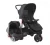 Carrinho Travel System + Bebê conforto Cosco Kids, Toffy, Preto