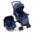 Carrinho Travel System Reverse + Bebê Conforto Cosco Rosa