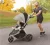 Carrinho Três Rodas Jogger Sway Cinza E Preto Litet