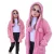Casaco Blusa Infantil Feminino Menina Teddy Com Bolso E Capuz Inverno Frio 2 Ao 12