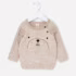 Conjunto Infantil Body com Calça Bordada de Nuvem