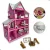 🛍️Casinha de Boneca Infantil com Moveis acompanha Parquinhos em Mdf Pintada