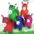 Cavalinho Upa Upa Pula Pula Inflável Musical Brinquedo Infantil