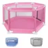 MESA INFANTIL EDUCATIVA COM BLOCOS DE MONTAR MEGA COMPRAS (Rosa)
